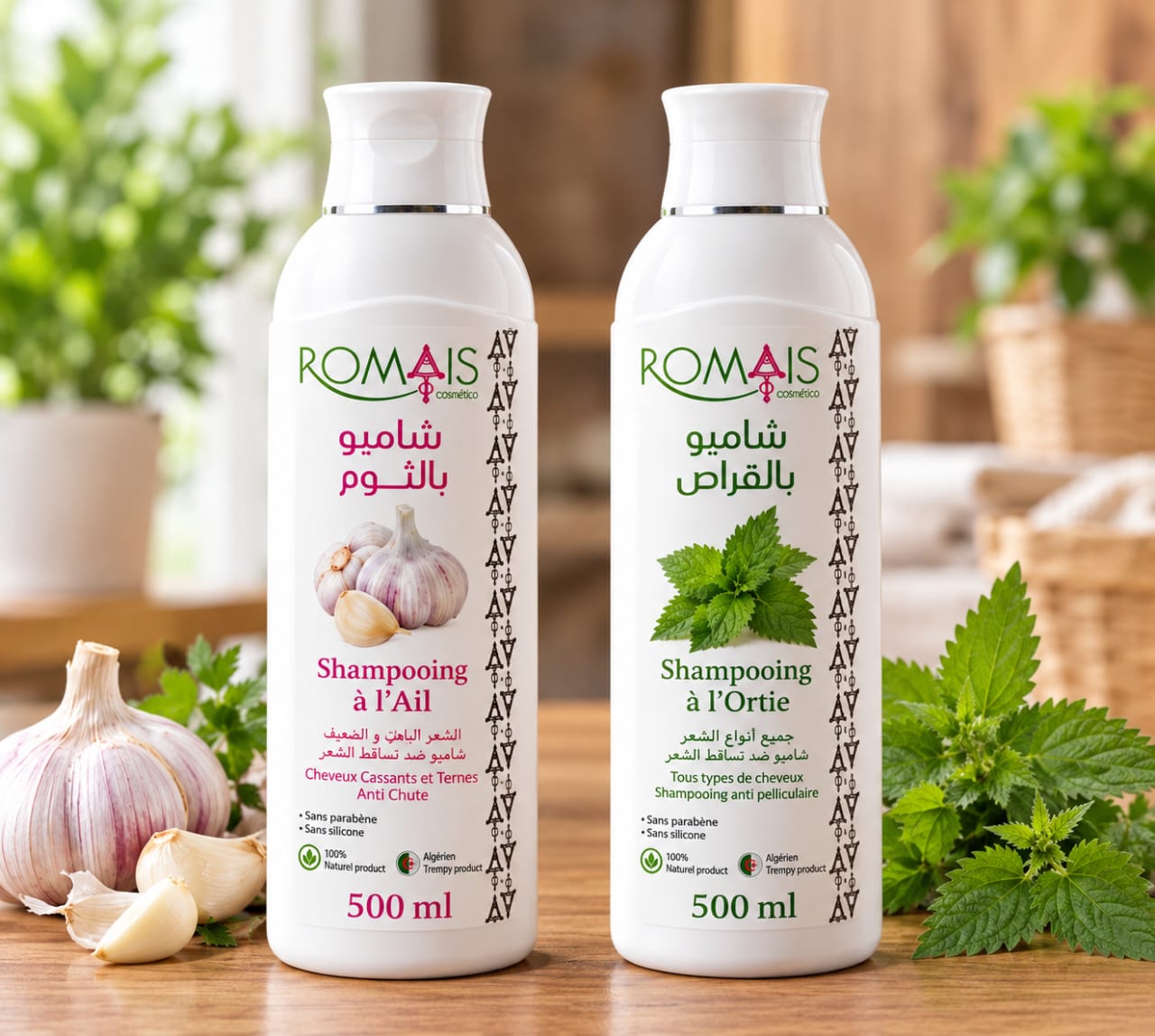 shampoings naturel - ROMAIS